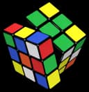 Shuffled Rubiks cube